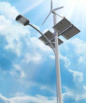 8米10米12米风光互补太阳能路灯价格，户外道路led照明灯批发